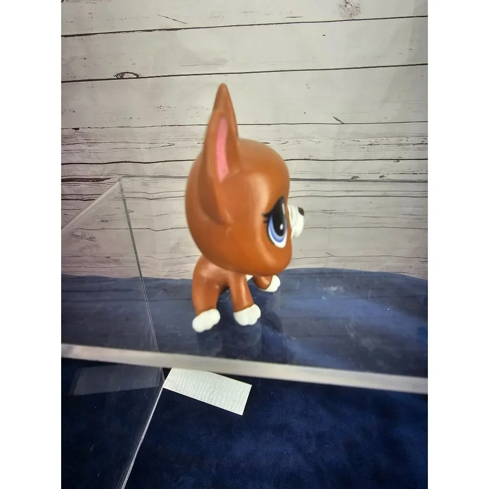 LPS Littlest Pet Shop Authentic Roxie‎ McTerrier Glitter Dog 2-92 Terrier Corgi